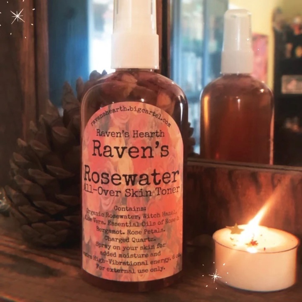 Raven’s Rosewater Toner